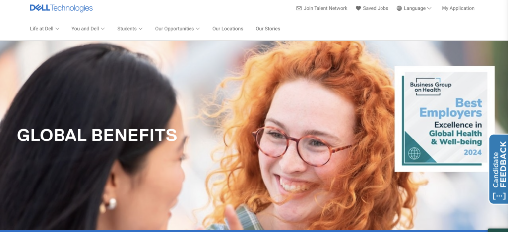 Dell recruitment marketing example